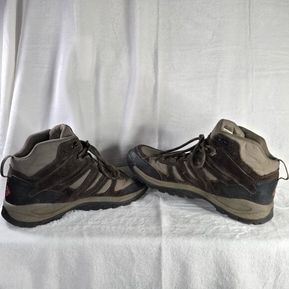 Columbia Mens Hi Top Lace-up Hiking Shoes Mens Size 13 Brown - Picture 7 of 11